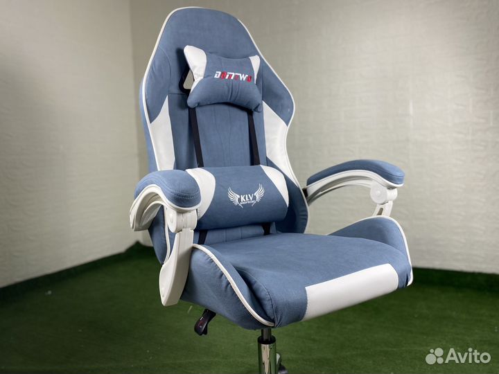 Игровое кресло компьютерное кресло тканевое