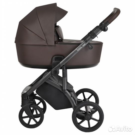 Roan (Bass next) 2в1 \ Коляска модульная, кожа