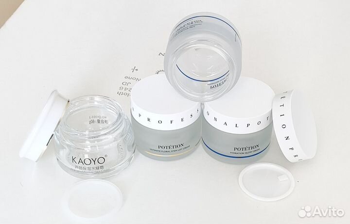 Баночка стекло с крышкой