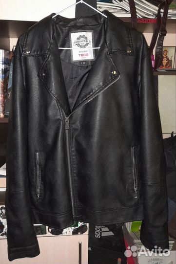 Куртка твое из кожзама, размер L