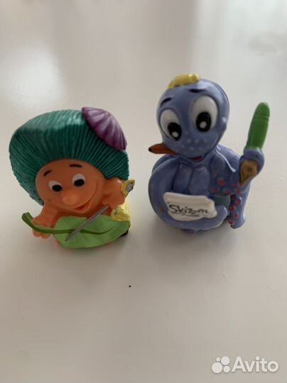 Игрушки из киндера. Морские обитатели