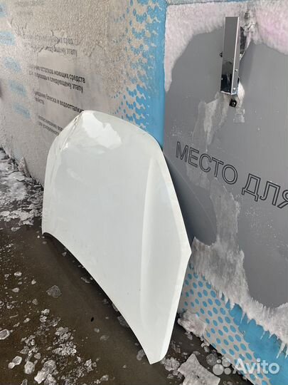 Капот LADA granta fl Ледниковый белый