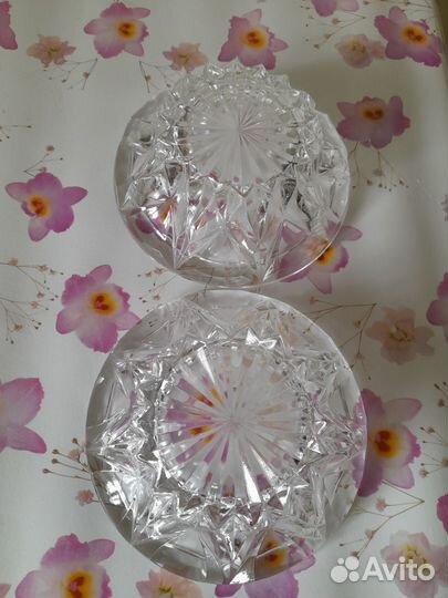 Хрустальная вазочка для конфет, варенья