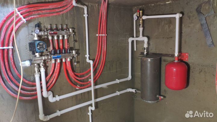 Услуги сантехника -монтаж отопления, водоснабжения