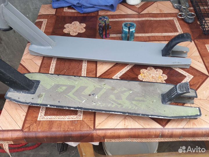 Запчасти на трюковой самокат