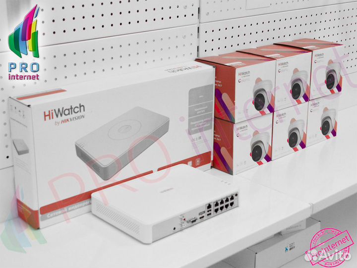 Купольное видеонаблюдение 4MP ColorVu