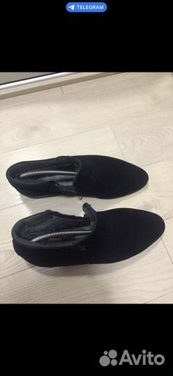 Ботинки замшевые мужские размер 39-40