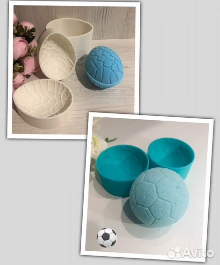 3d формы для бомбочек