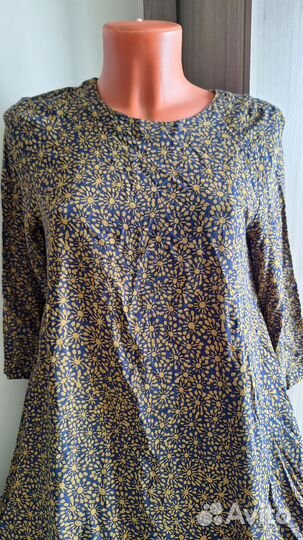 Платье H&M, Турция, штапель, 48 размера