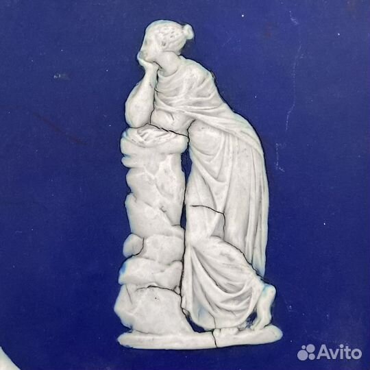 Антикварный поднос, Англия, Wedgwood, 1891-1908 гг