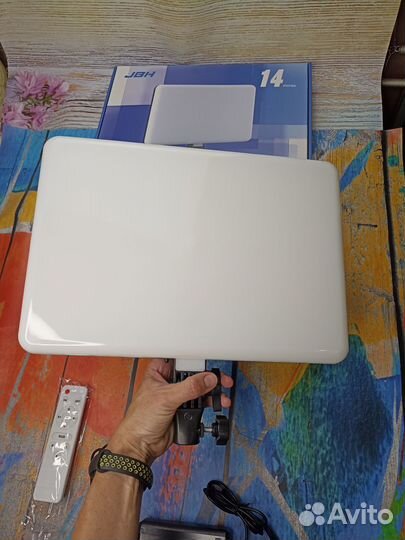 Видеосвет цветной RGB PM-36, световая панель новая