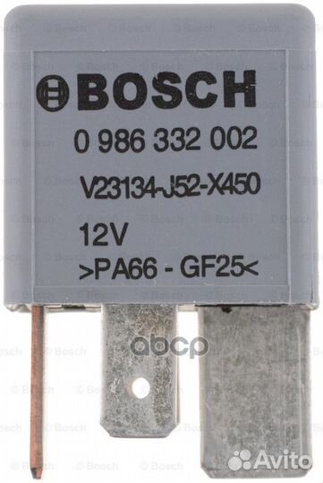 Реле-микро 0986332002 Bosch