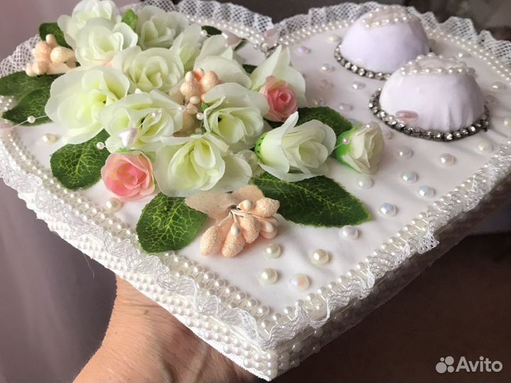 Сердечко для колец