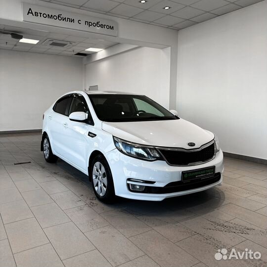 Kia Rio 1.6 МТ, 2016, 130 510 км