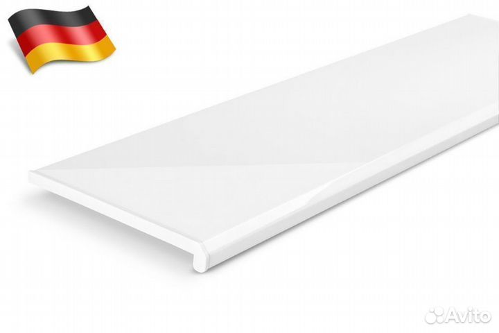 Подоконник пвх danke lucido bianko глянцевый