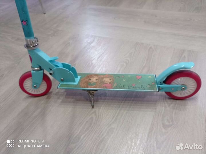 Самокат детский двухколесный бу