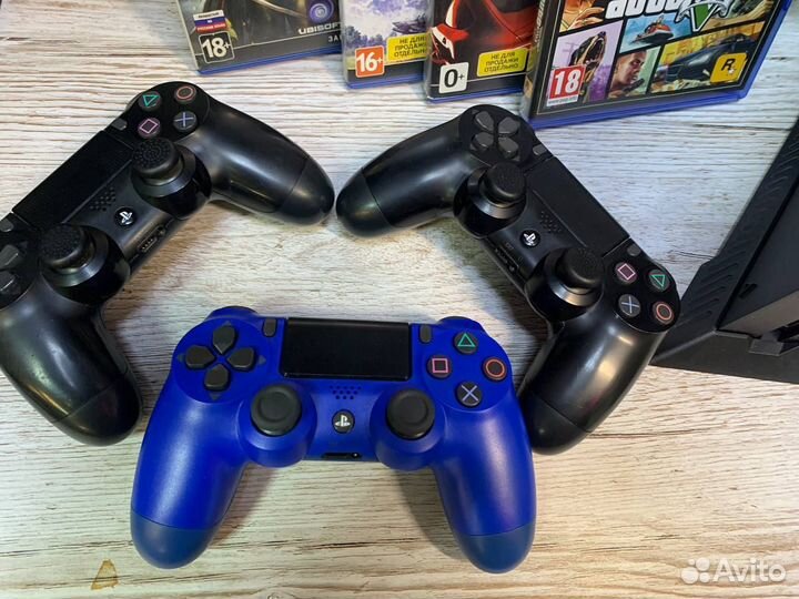 Sony playstation 4 slim 500gb с играми