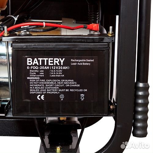 Генератор дизельный redverg RD-D7000E