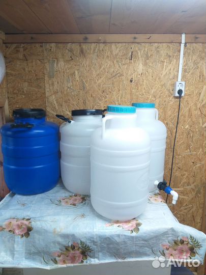 Канистра бочка пластик 40 л