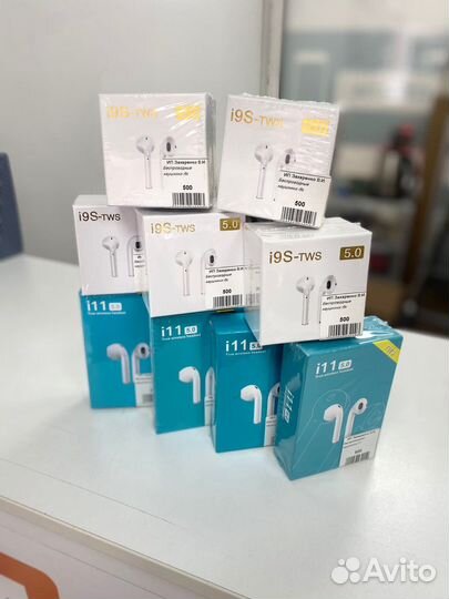 Беспроводные наушники TWS i11, i9S