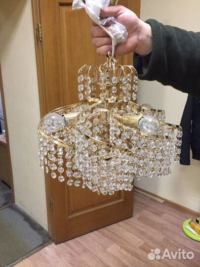 Люстра хрусталь