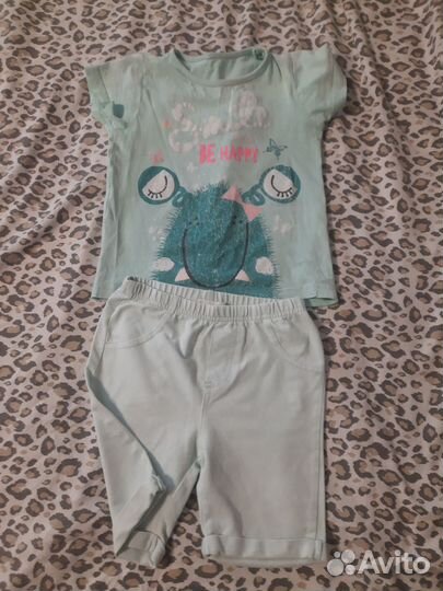 Детские вещи пакетом на девочку 98 110