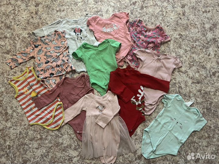 Пакет везей для девочки 68-80 размер