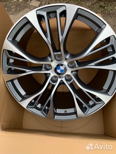 Диски R21 599 стиль на BMW X5 (E70/F15) 5/120