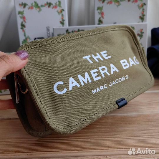 Новая женская сумка MJ Camera bag бежевая