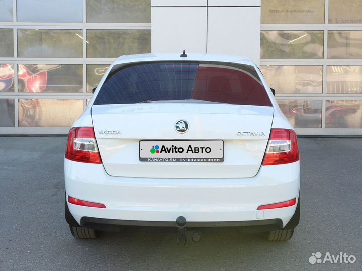 Skoda Octavia 1.6 AT, 2016, 156 979 км