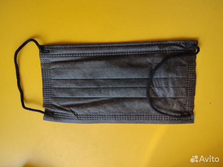 Маски для лица, цвет Чёрный, набор 100 шт