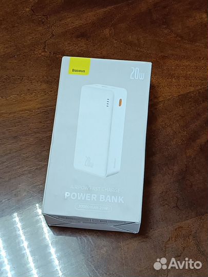 Новый Powerbank Внешний аккумулятор Baseus 30000mA