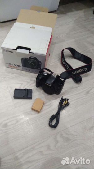 Зеркальный фотоаппарат canon 500 D