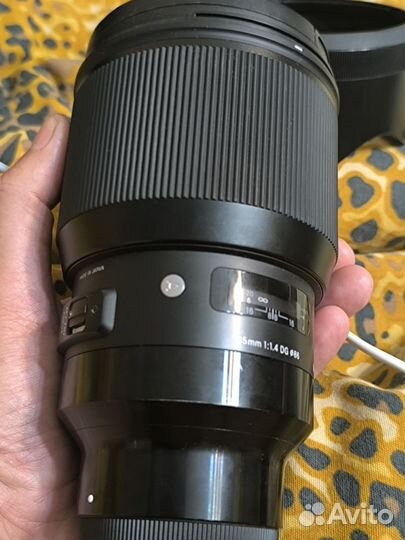 Sigma 85mm f/1.4 DG HSM Art Sony E