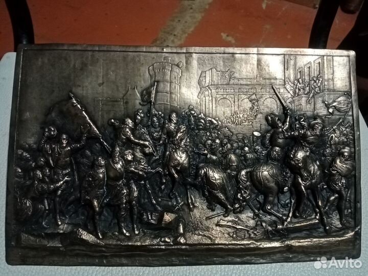 Битва В париже, металло-гальвано пластика