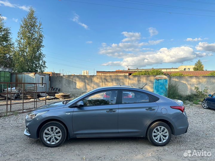 Hyundai Solaris 1.6 МТ, 2019, 135 000 км