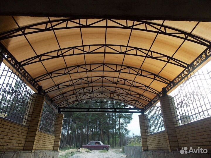 Навесы из поликарбоната