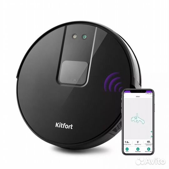 Робот пылесос kitfort 572