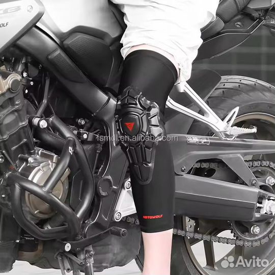 Комплект защита колен и локтей Motowolf летняя