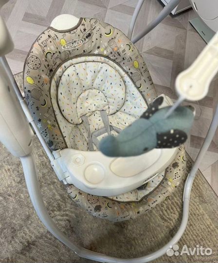 Детские электронные качели бу