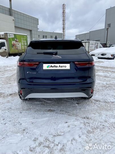 Jaguar F-Pace 2.0 AT, 2022, 24 200 км