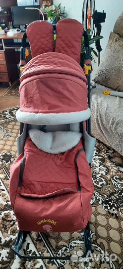 Санки коляска ника 7 3