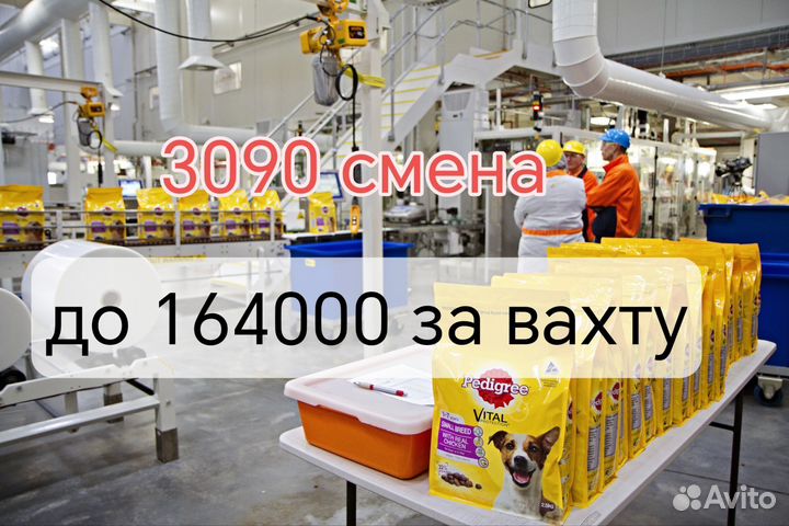 Вахта оператор линии с жильем и питанием