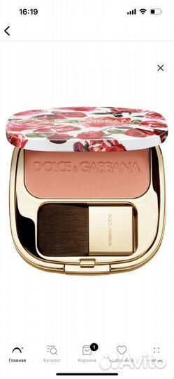 Dolce&Gabbana румяна 500 Apricot