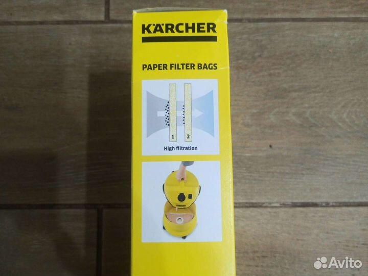 Мешки для пылесоса karcher