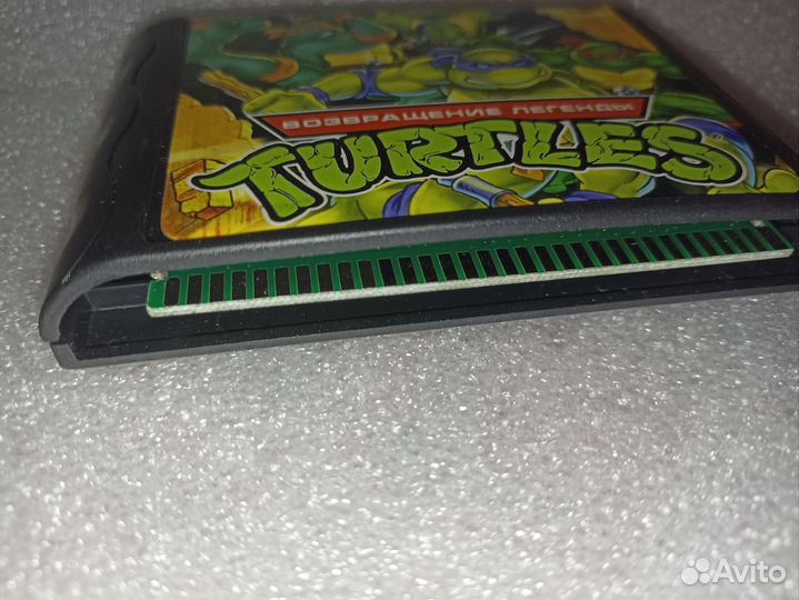 Катридж sega turtles