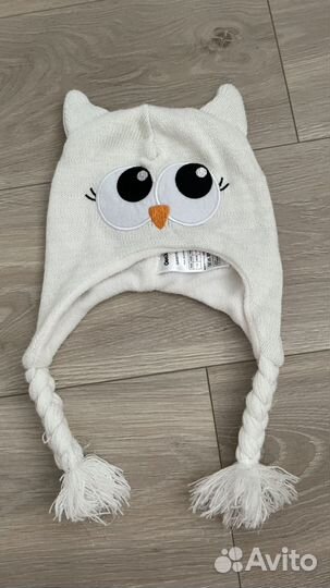 Шапка демисезонная на девочку 2шт