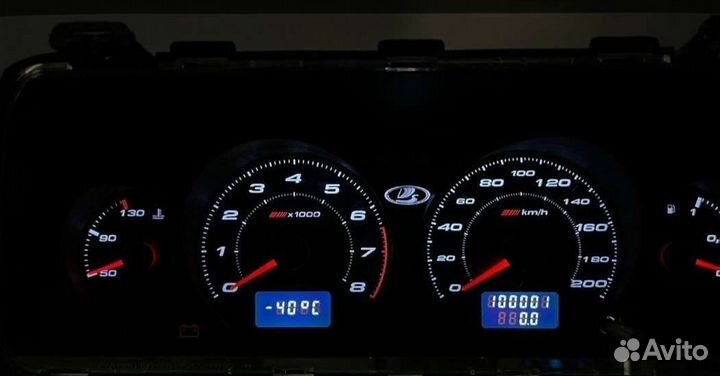 Панель приборов priora