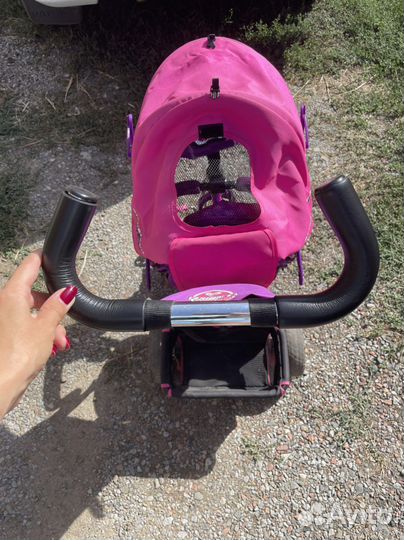 Трехколесный велосипед с ручкой