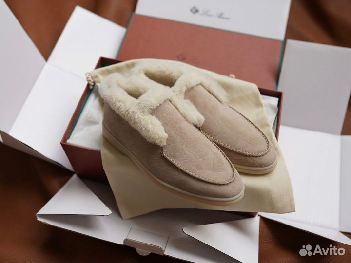 Лоферы loro piana зимние оригинал